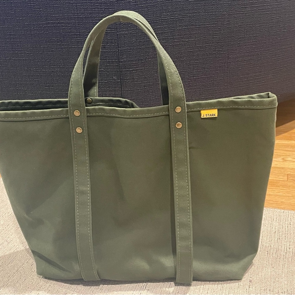 Olive Heavyweight Canvas tote bag